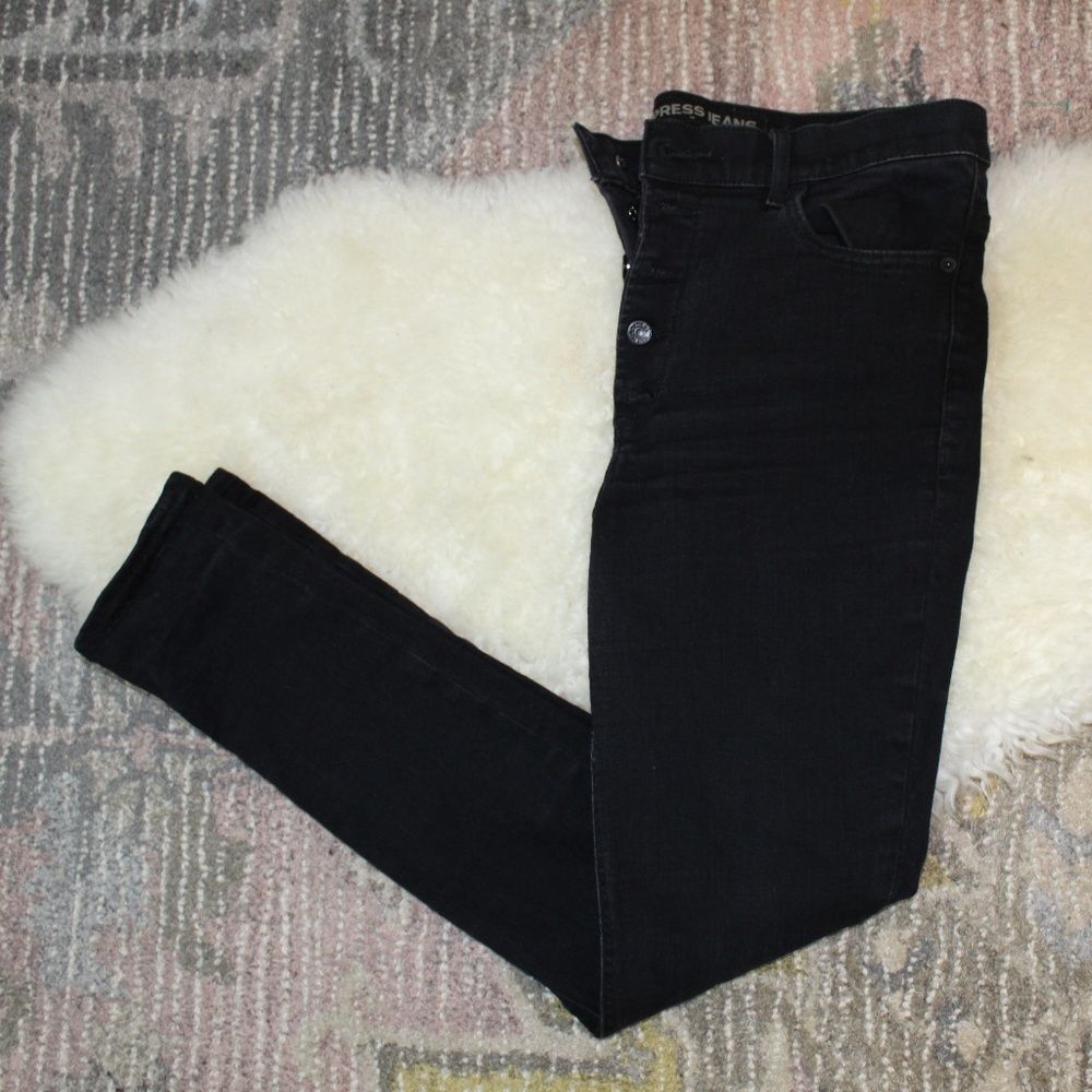 3/20 Black High Rise Jegging - Picture 3 of 5